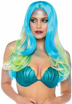 LEG AVENUE Pruik Zeemeermin Mystiek Luxe