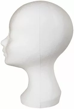 Overig Pruikenhouder Tempex Styropor Wit 5 Overig Pruikenhouder Tempex Styropor Wit -Carnavalskleding Dames Winkel pruikenhouder tempex styropor wit 3