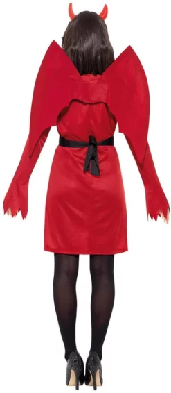 Overig Rode Duivel Pak Vrouw -Carnavalskleding Dames Winkel rode duivel pak vrouw achterkant