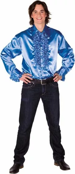 Overig Rucheblouse Super Luxe Blauw