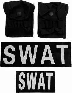 Overig SWAT Vest Deluxe -Carnavalskleding Dames Winkel swat vest deluxe onderdelen