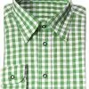 Overig Tiroler Overhemd Groen Luxe (katoen/polyester)