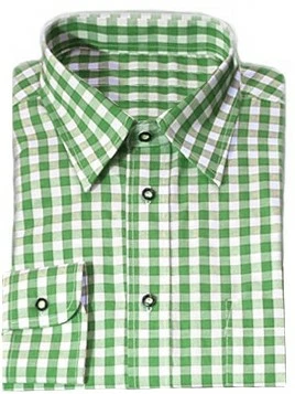 Overig Tiroler Overhemd Groen Luxe (katoen/polyester) 1 Overig Tiroler Overhemd Groen Luxe (katoen/polyester)