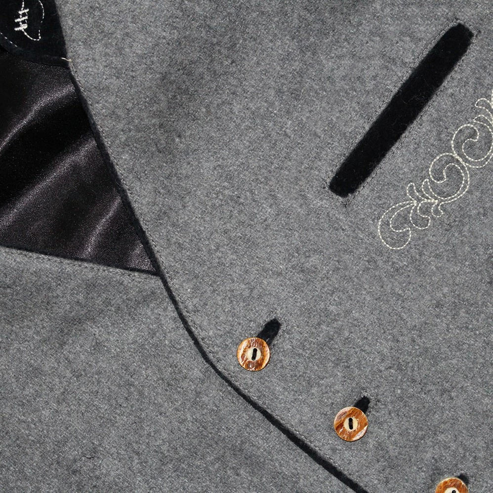 Overig Tiroler Trachten Vest Luxe (Wol) 2 Overig Tiroler Trachten Vest Luxe (Wol) - Afbeelding 2