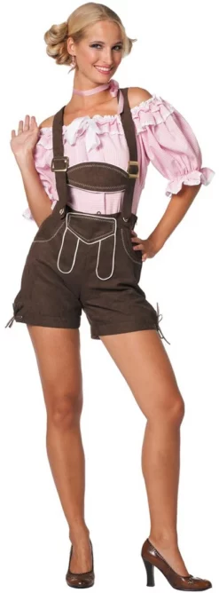 Overig Tirolerhose De Luxe Dames Donkerbruin