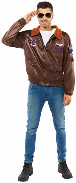 Overig Top Gun ™ Bomber Jacket -Carnavalskleding Dames Winkel top gun bomber jacket 1