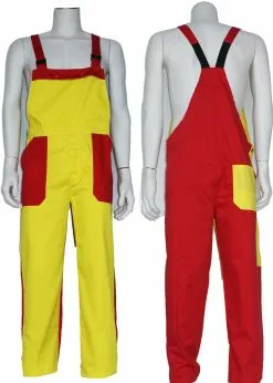 Overig Tuinbroek Geel-Rood