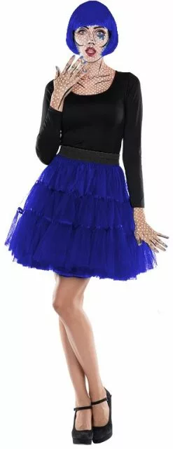 Overig Tulen Petticoat Blauw Rok