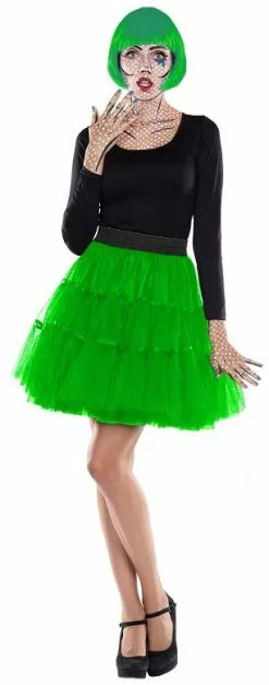 Overig Tulen Petticoat Groen Rok