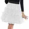 Overig Tulen Petticoat Wit Rok